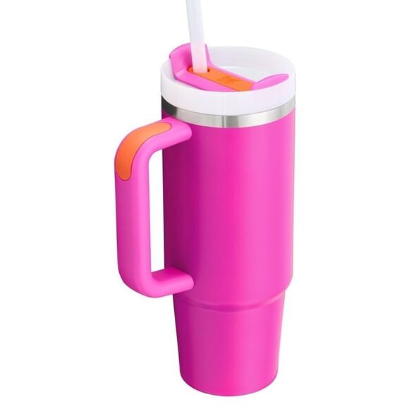 Stanley Pink Quencher H2.0 FlowState Stainless Steel 30 OZ - Picture 12 of 15